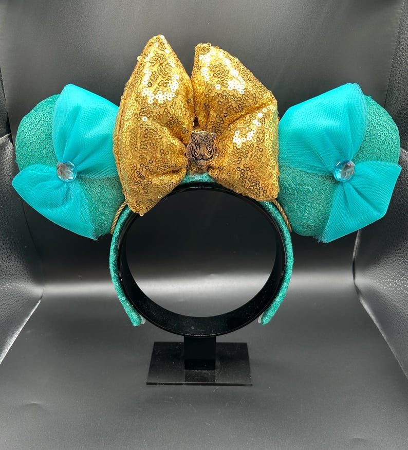 Desert Rose Princess Ears &mdash; handmade ear headband by Cluless Designs