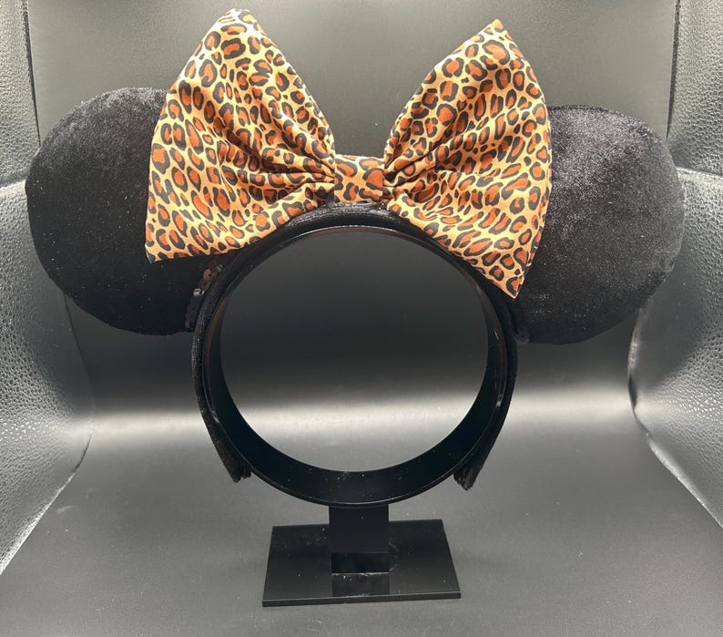 Wild Spots Safari Ears &mdash; handmade ear headband by Cluless Designs